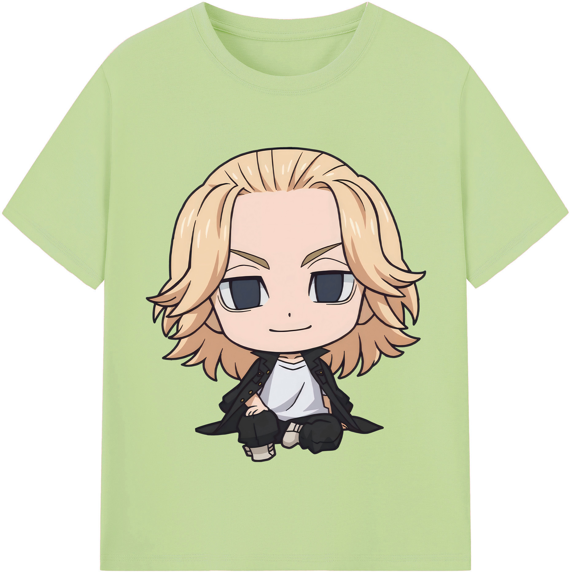 （画像用） 東京リベンジャーズ Tokyo Revengers 綿100％半袖Tシャツ（フロントプリント）